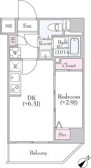 Log東京スカイツリーの間取り画像