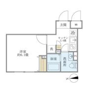 プラティーク旗の台ヒルサイドの間取り画像