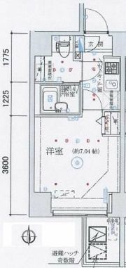 グローバン本所吾妻橋駅前の間取り画像