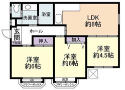 コスモ荻窪の間取り画像