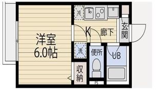 ハイツリーハイツの間取り画像