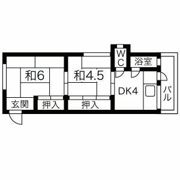 第二晴風荘の間取り画像