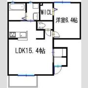 ディアコート小町条の間取り画像