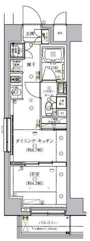 セジョリ南麻布の間取り画像