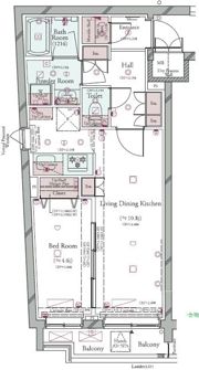 コンシェリア目黒本町 THE RESIDENCEの間取り画像