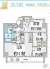 クレストコート上野の間取り画像