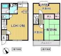 テラスIZUMI 104の間取り画像
