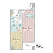 クエスタ高輪の間取り画像