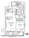 ベルファース錦糸町Southの間取り画像