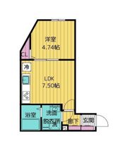 クリオ ラモード神楽坂の間取り画像