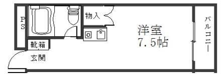 ビラ・マツモトの間取り画像