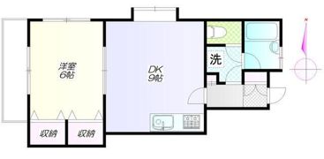 サザンヴィレッジの間取り画像