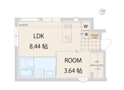 クアードロ三軒茶屋の間取り画像