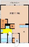 リヴェール中西の間取り画像