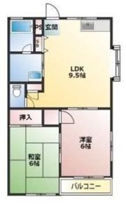 コーポMRCの間取り画像