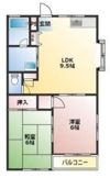 コーポMRCの間取り画像