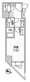 ALTERNA北品川の間取り画像
