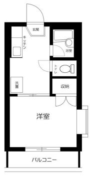 メゾン峰の間取り画像