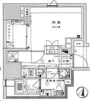 ライオンズ千代田岩本町ミレスの間取り画像