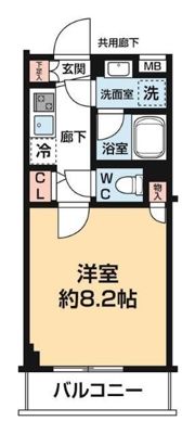 ARCOBALENO UMEYASHIKIの間取り画像