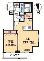 ARCOBALENO UMEYASHIKIの間取り画像
