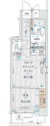 ソルフィエスタ住吉の間取り画像