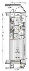 クレストタップ羽田の間取り画像