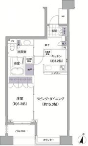アビティ目黒の間取り画像