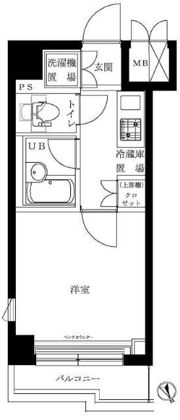 ルーブル大井町参番館の間取り画像