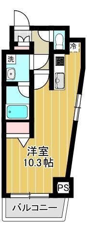 アゼリア品川の間取り画像