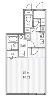 THE PALMS大島の間取り画像