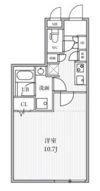 THE PALMS大島の間取り画像