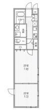 THE PALMS大島の間取り画像
