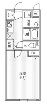 THE PALMS大島の間取り画像