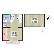 北新ムーンハイツの間取り画像