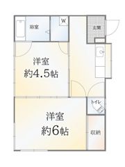 髙橋荘の間取り画像