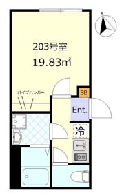 ワンネス西品川の間取り画像