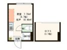 ハーモニーテラス中央の間取り画像