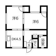 ハイツ山本の間取り画像