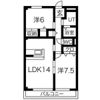 サンピュアPeach Townの間取り画像