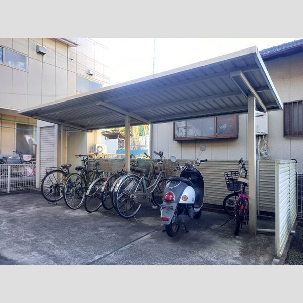 近くに駐輪場あり