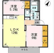 サントソラル Aの間取り画像