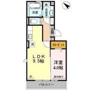 パレ稲川の間取り画像