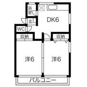 ラッキーハウスの間取り画像