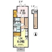 メルベイユの間取り画像