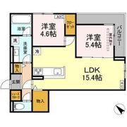 セレーノ北安東 B棟の間取り画像