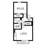 グランシュールの間取り画像