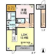 テゾーロの間取り画像