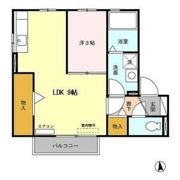はなみずき Bの間取り画像
