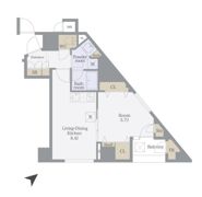グラントゥルース東向島の間取り画像